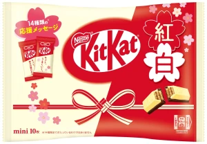 Nestle KitKat mleczna i biała czekolada 10 szt., 116g