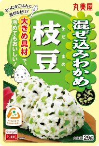 Marumiya Furikake przyprawa do ryżu z wakame i edamame, 29g