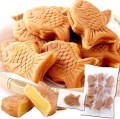 Tada Seika ciasteczka Taiyaki z nadzieniem śmietankowym, 78g   |   JaponiaCentralna.pl