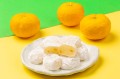 Seiki tradycyjne słodycze Mochi z kawałkami cytrusa Yuzu, 160g | JaponiaCentralna.pl