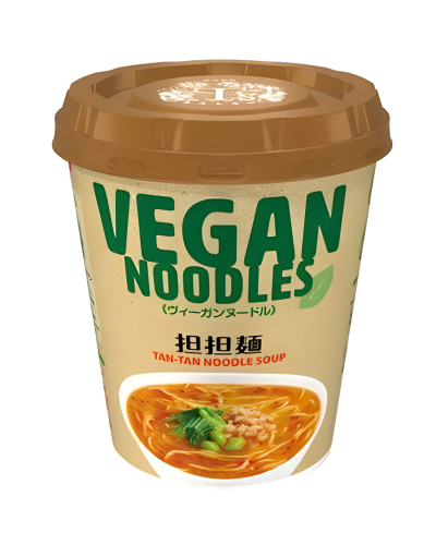 Yamadai T's Vegan Noodles Cup instant tantanmen, 67g | JaponiaCentralna.pl