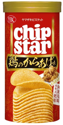 YBC Chip Star chipsy o smaku kurczaka w panierce Kaarage, 45g | JaponiaCentralna.pl