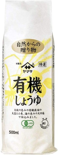 Yamasa Tokusen organiczny sos sojowy - 500ml | JaponiaCentralna.pl