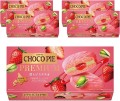 Lotte Choco Pie ciasteczka o smaku truskawki i pistacji, 6szt. | japoniacentralna.pl