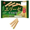Bourbon Elise rurki z kremem Uji Matcha, 115,2g | JaponiaCentralna.pl