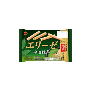 Bourbon Elise rurki z kremem Uji Matcha, 115,2g