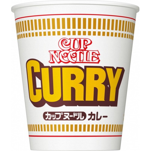 Nissin Cup Noodle ramen o smaku japońskiego curry - 75g   |   japoniacentralna.pl