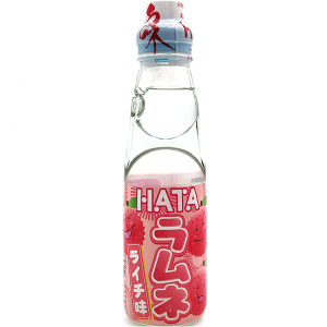 Hata Lychee Ramune Soda, 200 ml