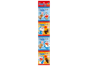 Hokuriku Seika Ciasteczka Mini Doraemon 4 pak, 60g