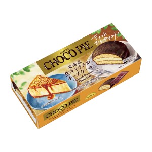 Lotte Choco Pie karmelowy sernik z Hokkaido, 180 g