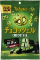 Tohato Chocotzel C hrupiące Precle z Zieloną Herbatą Matcha, 45 g | japoniacentralna.pl