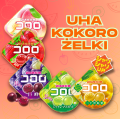 UHA Kororo żelki o smaku białej brzoskwini, 40g | JaponiaCentralna.pl
