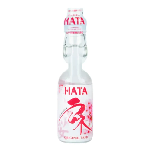 Hata Ramune Soda oryginalna, op. sakura 200 ml | JaponiaCentralna.pl