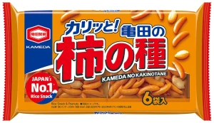 Kameda Kaki no Tane krakersy ryżowe o smaku sosu sojowego z orzeszkami 6 szt., 180g