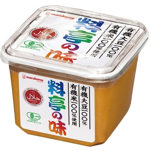 Marukome Ryotei no Aji pasta miso z dashi halal i bio, 750g | JaponiaCentralna.pl