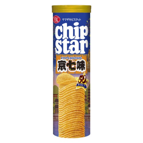 YBC Chip Star chipsy o smaku przyprawy Shichimi Togarashi, 105g | JaponiaCentralna.pl