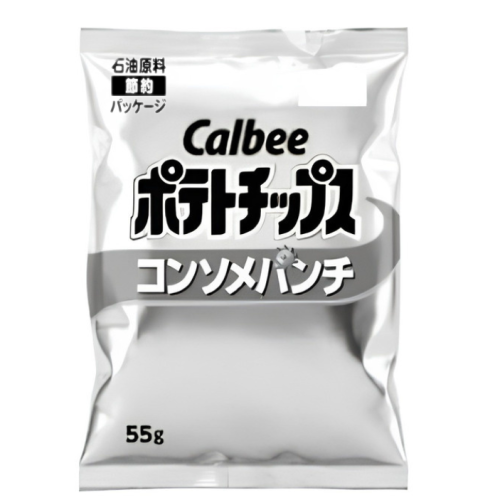 Calbee chipsy ziemniaczane o smaku bulionu consomme, 66g | sklep japoniacentralna.pl