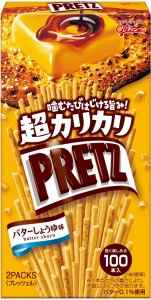 Glico Pretz crispy sticks with butter-soy sauce flavor, 55g
