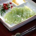 Ishibashiya wegańskie sashimi z Konjaku (Konnyaku) z dodatkiem alg Nori, 120g | JaponiaCentralna.pl