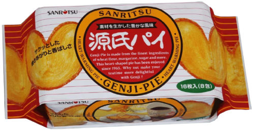 Sanritsu kruche ciasteczka Genji Pie, 16 szt., 168g | JaponiaCentralna.pl