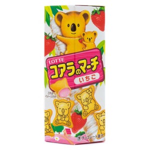 Lotte Koala ciastka truskawkowe, 48g