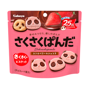 カバヤ さくさくぱんだ ストロベリー＆ショコラ 47g