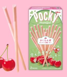 Glico Pocky cherry flavour, 55g