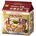 Maruchan Seimen ramen o smaku sosu sojowegoMaruchan ramen o smaku sosu sojowego z sardynkami, 5szt. x 105g