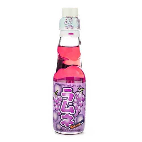 Hata Ramune Soda Winogronowa, 200 ml | JaponiaCentralna.pl