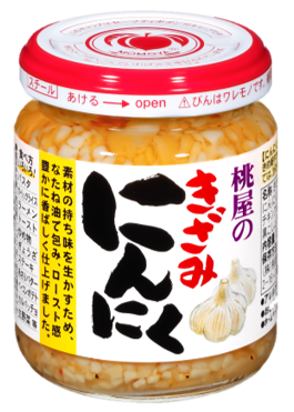 Momoya szatkowany czosnek z przyprawami, 125g | JaponiaCentralna.pl