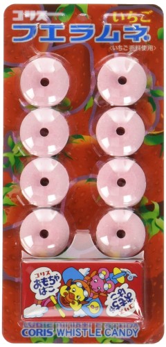 Coris cukierki Ramune o smaku truskawkowym, 22g   |   JaponiaCentralna.pl