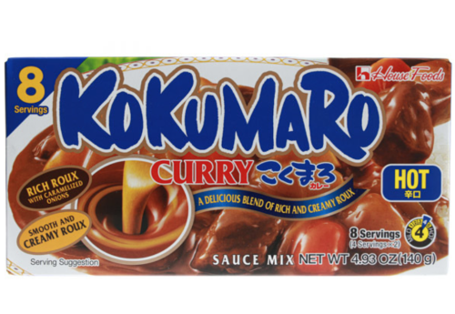 House Kokumaro Curry ostre - 8 porcji - 140g   |   japoniacentralna.pl