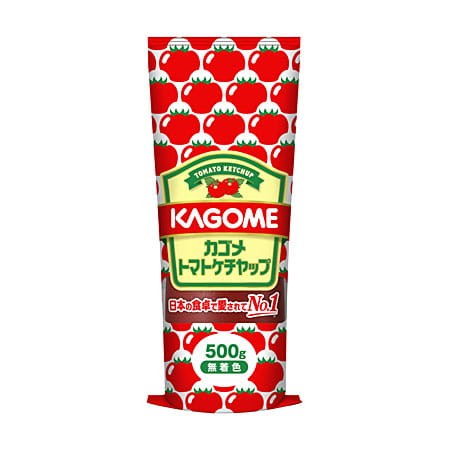 Kagome Ketchup bez konserwantów, 500g   |   JaponiaCentralna.pl