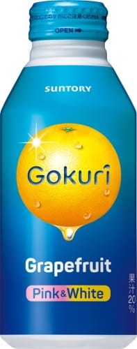 Suntory Gokuri napój o smaku grejpfruta, 400g | JaponiaCentralna.pl
