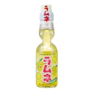 ハタ鉱泉 瓶ラムネ パイン味, 200 ml JaponiaCentralna.pl