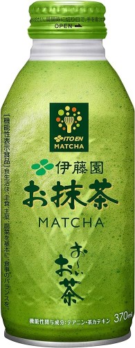 Itoen Oi Ocha Zielona Herbata Matcha w aluminiowej butelce, 370ml | JaponiaCentralna.pl