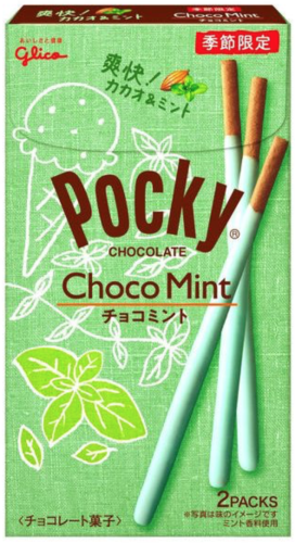 Glico Pocky o smaku miętowym – 65.4g   |   japoniacentralna.pl