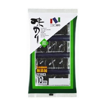 Niconico Nori wodorosty z przyprawami ajitsuke nori, 1.7g x 10  | JaponiaCentralna.pl