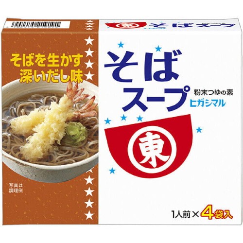 Higashimaru instant bulion Soba, 4x11g | JaponiaCentralna.pl