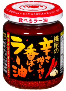 Momoya pikantny olej sezamowy z chili La-Yu, 105g