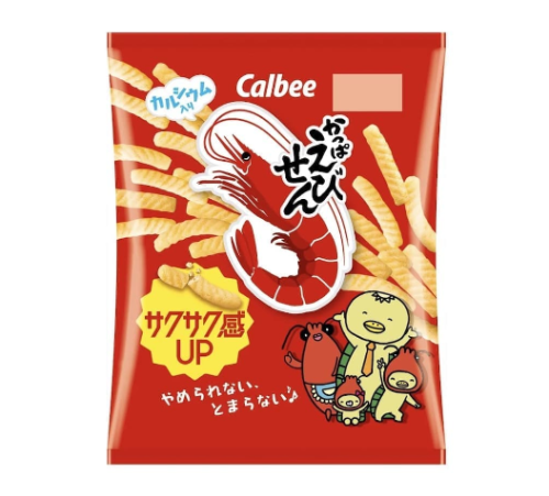 Calbee chrupki krewetkowe Kappa Ebisen oryginalne, 77g   |   JaponiaCentralna.pl