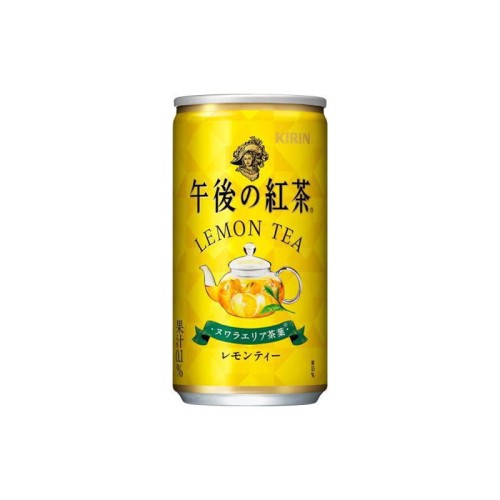 Kirin Gogo no Kocha czarna herbata cytrynowa w puszce, 185 ml | JaponiaCentralna.pl | Prawdziwe Japońskie Produkty