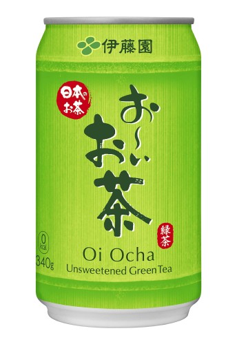 Itoen Oi Ocha zielona herbata bez cukru w puszce, 340ml | JaponiaCentralna.pl