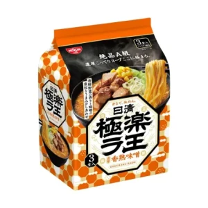 日清 極楽ラ王 濃厚背脂醤油, 3szt. x 113g JaponiaCentralna.pl