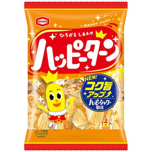 Kameda Happy Turn Krakersy Ryżowe - 120g | japoniacentralna.pl