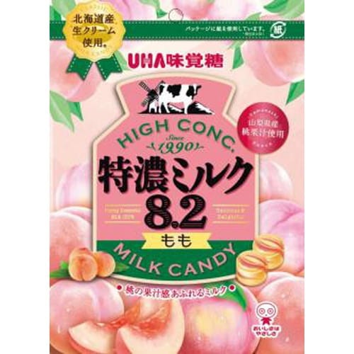 UHA味覚糖 特濃ミルク8.2 もも, 70 g JaponiaCentralna.pl