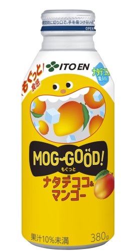 Itoen Mog-Good napój mango z kawałkami galaretki kokosowej, 380ml | japoniacentralna.pl