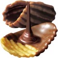 Bourbon Jaga Choco chipsy w czekoladzie, 37g | japoniacentralna.pl