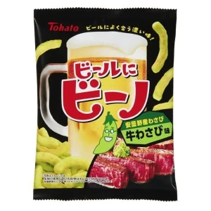東ハト ビールにビーノ 牛わさび味, 53 g