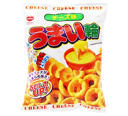 Yaokin Umaiwa chrupki o smaku sera, 75 g  | japoniacentralna.pl